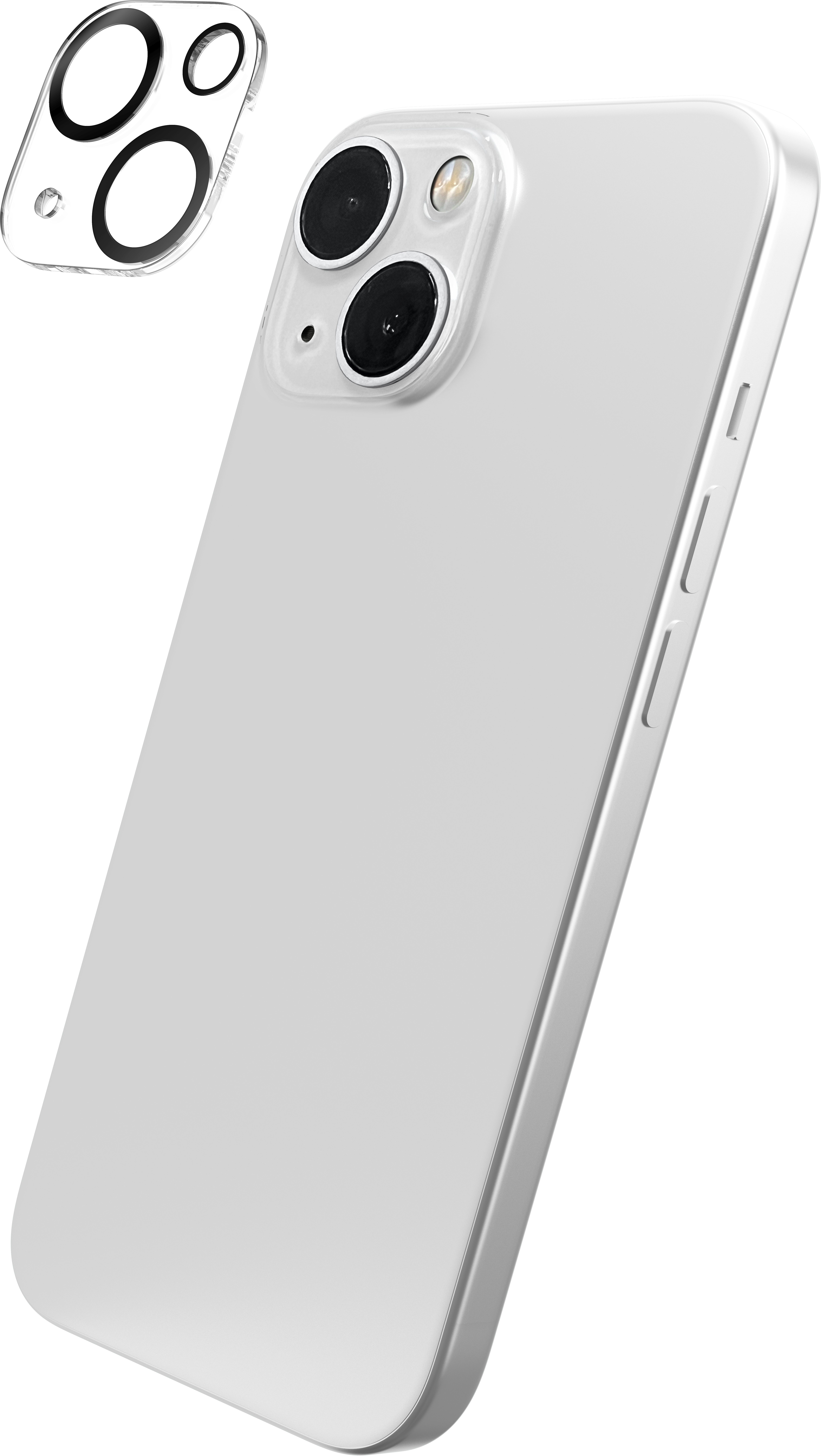 LAUT Prime Glass Camera Lens Protector iPhone 15/16-15/16 Plus Clear