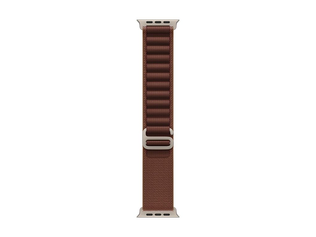Apple Alpine Loop für Watch Ultra 49mm Natur (burgunder) M