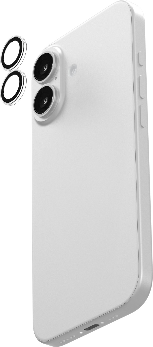 LAUT Prime Glass Camera Lens Protector iPhone 17 Clear