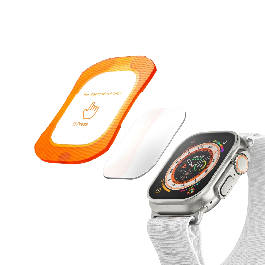 LAUT Prime glass ClearGlass protector for Apple Watch Ultra 49mm