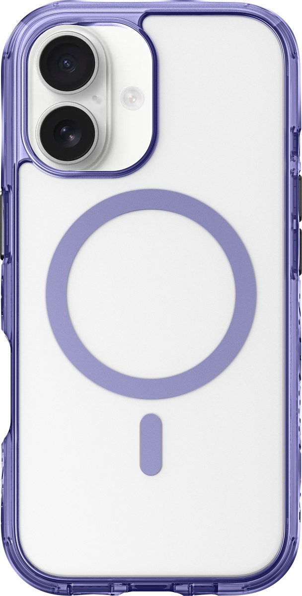 LAUT Crystal Matter X iPhone 17 Purple Crystal