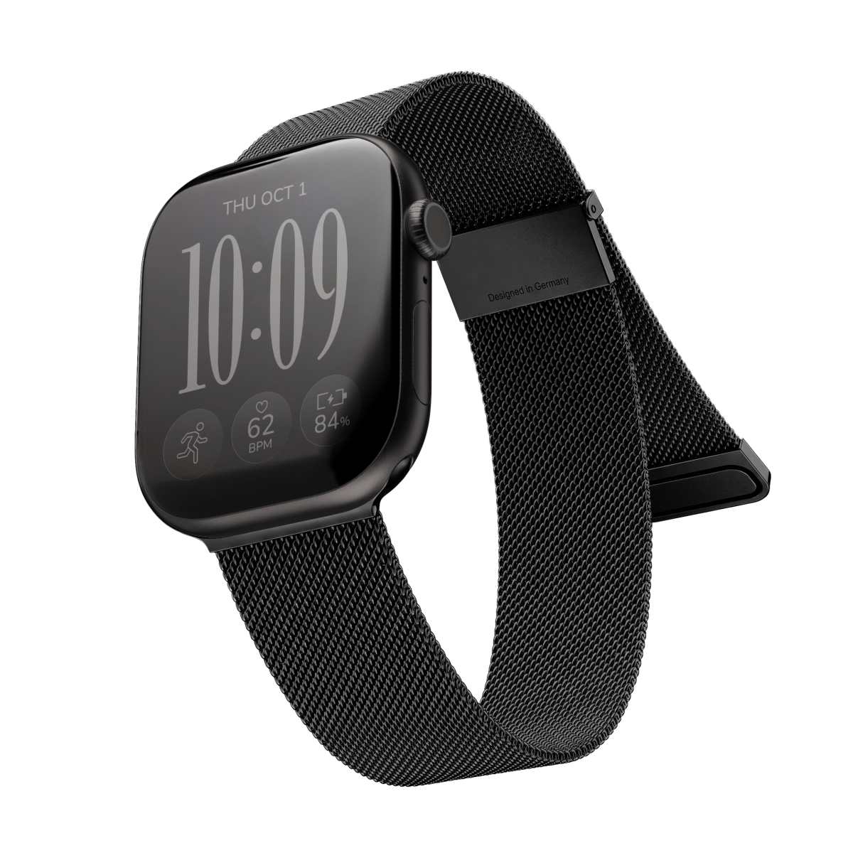 Vonmählen Milanese Loop 3_44 | 45 | 46 | 49mm_One Size_Black