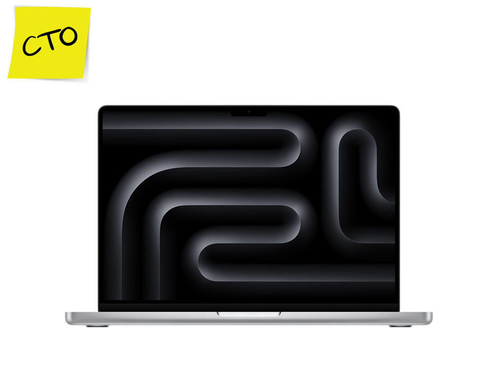 Apple Macbook Pro 14" CTO Silber 512GB M3 8‑C CPU 10‑C GPU (16GB)