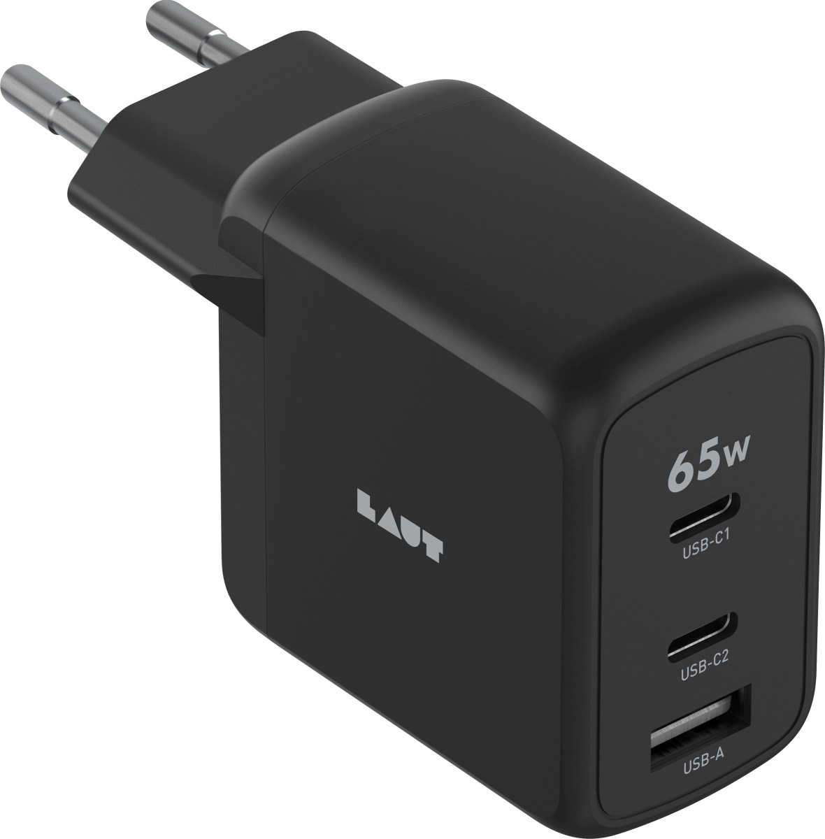 LAUT Wall Charger 65W universal Black