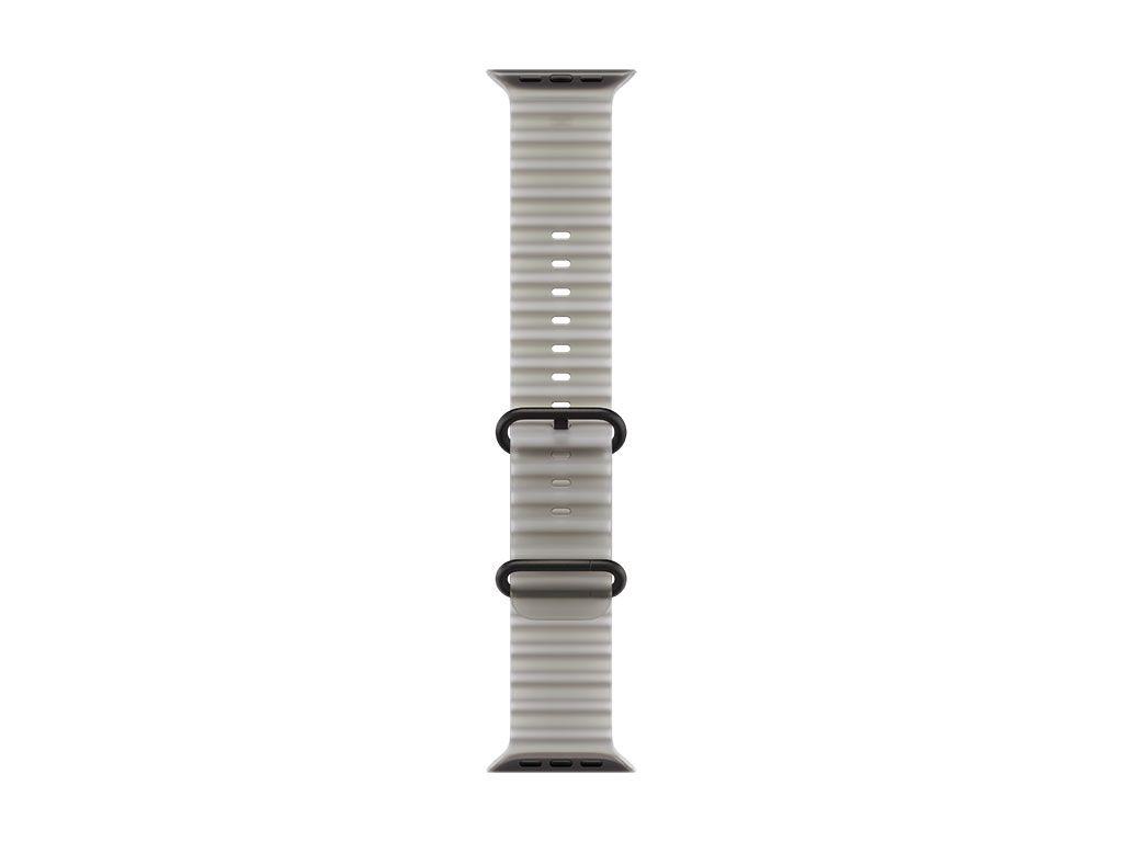 Apple Ocean Armband für Watch Ultra 49mm Schwarz (halbtransparentes grau)