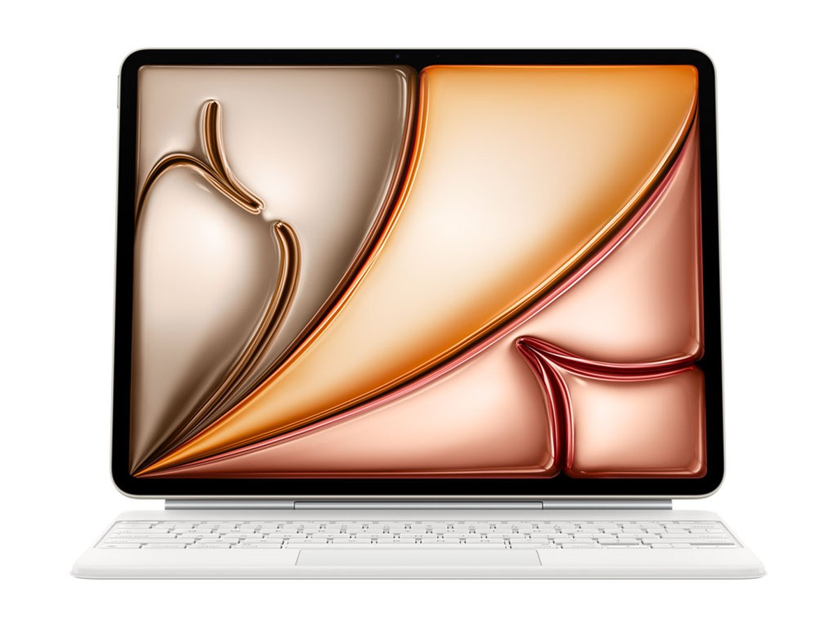 Apple Magic Keyboard iPad Air 13" M3 weiß (deutsch)