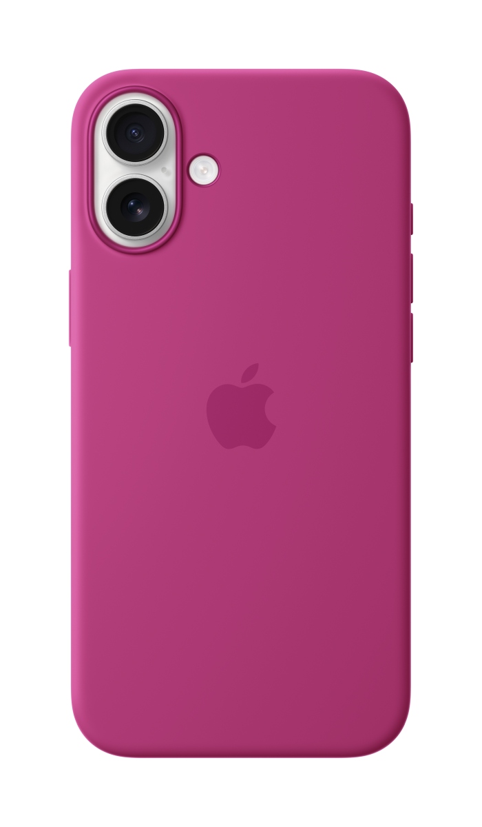 Apple Silikon Case iPhone 16 Plus mit MagSafe (fuchsia)