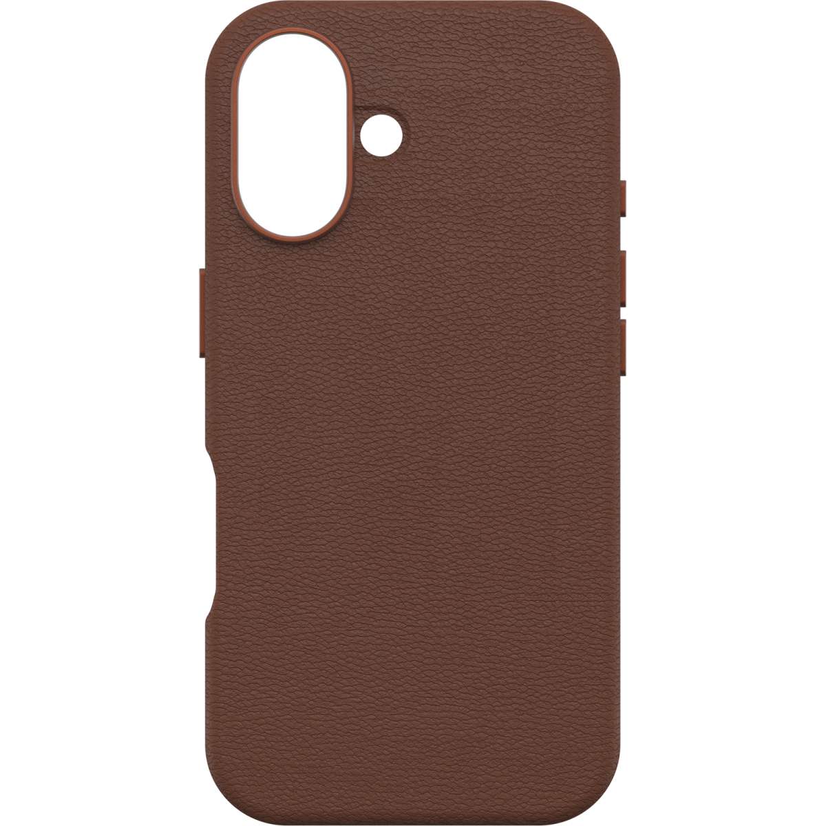 OtterBox Symmetry Kaktusleder Hülle für iPhone 16 Rich Adobe brown