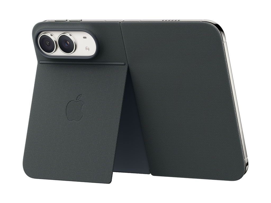 Apple Folio iPhone Duo mit Standfuß (navyblau)