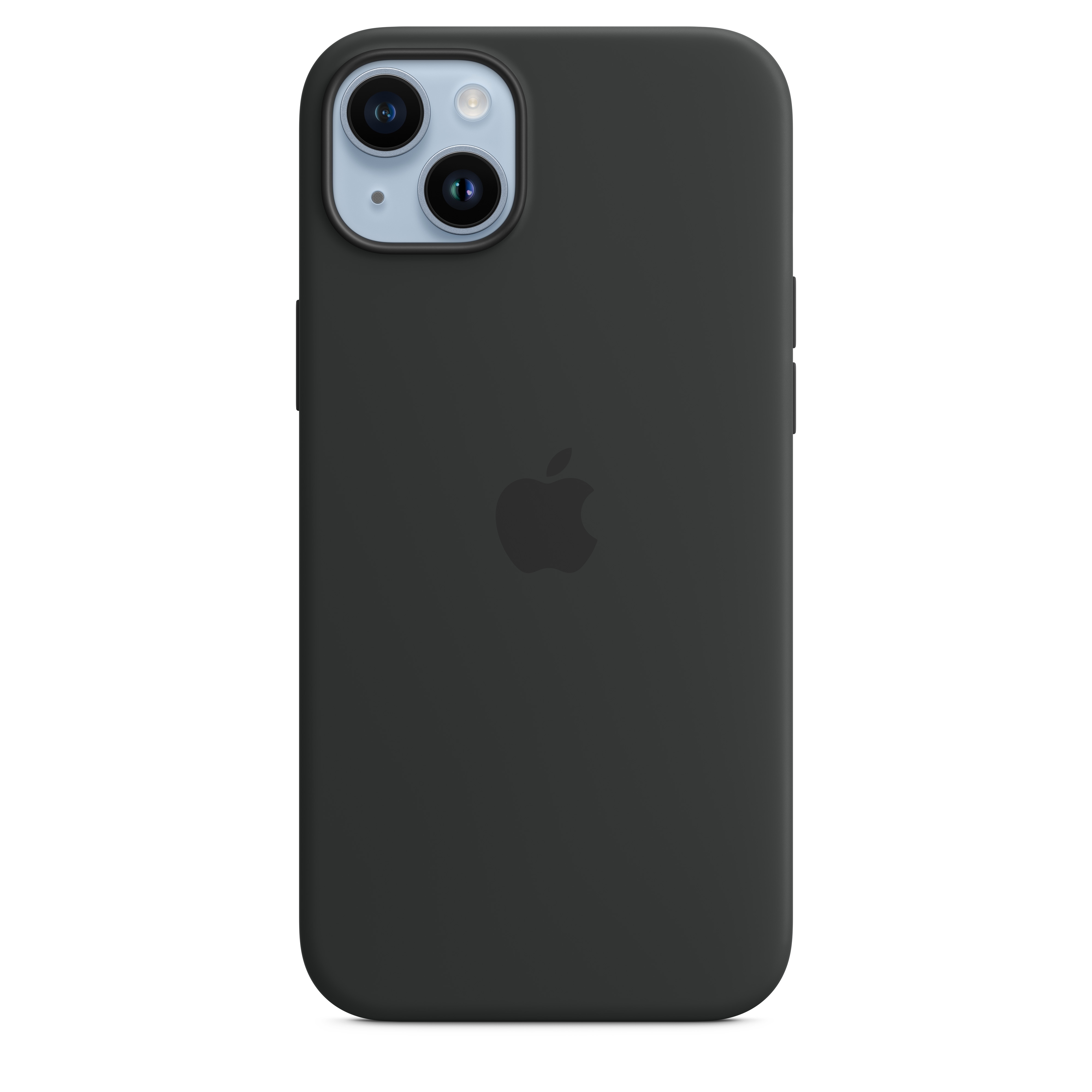 Apple Silikon Case iPhone 14 Plus mit MagSafe (mitternacht)