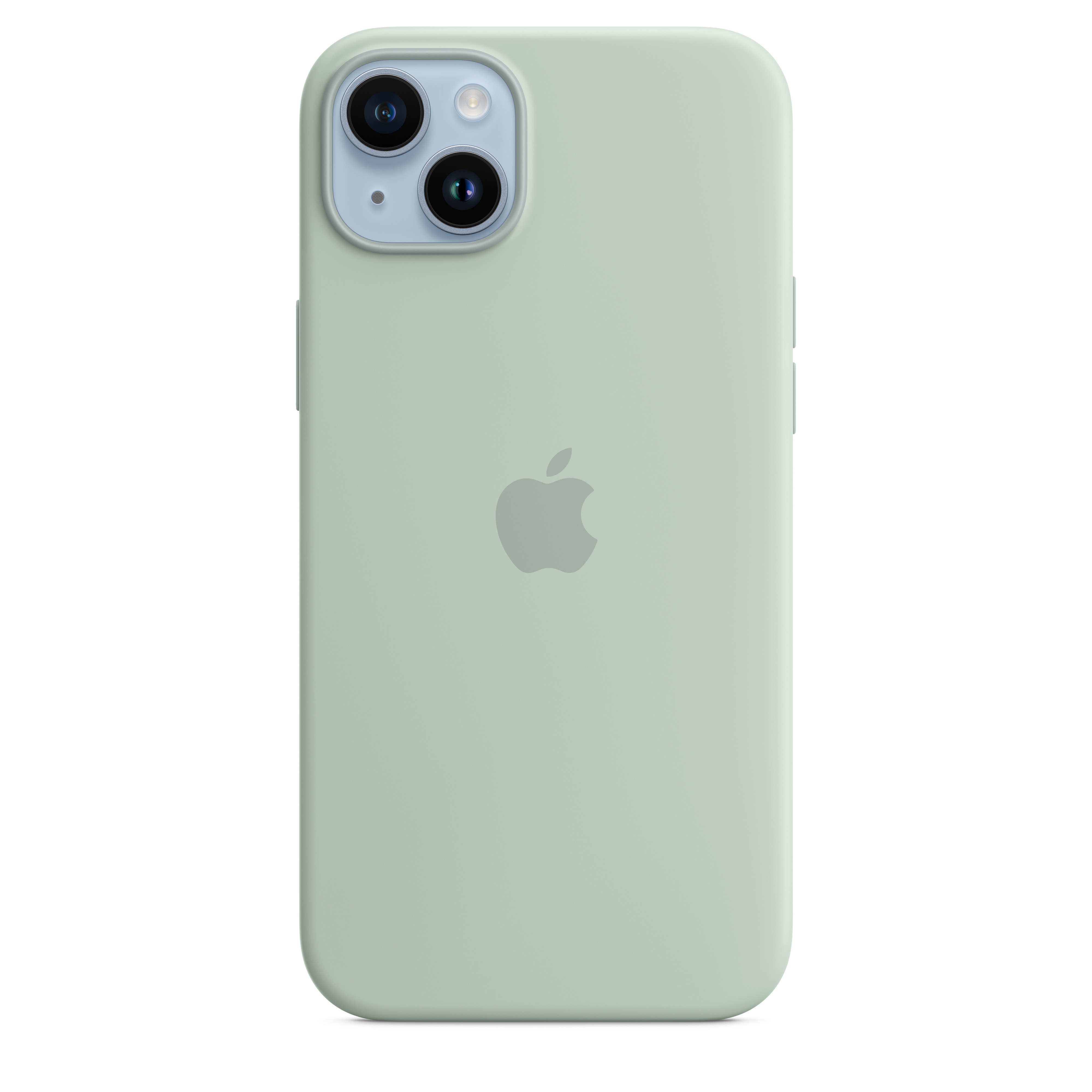 Apple Silikon Case iPhone 14 Plus mit MagSafe agavengrün