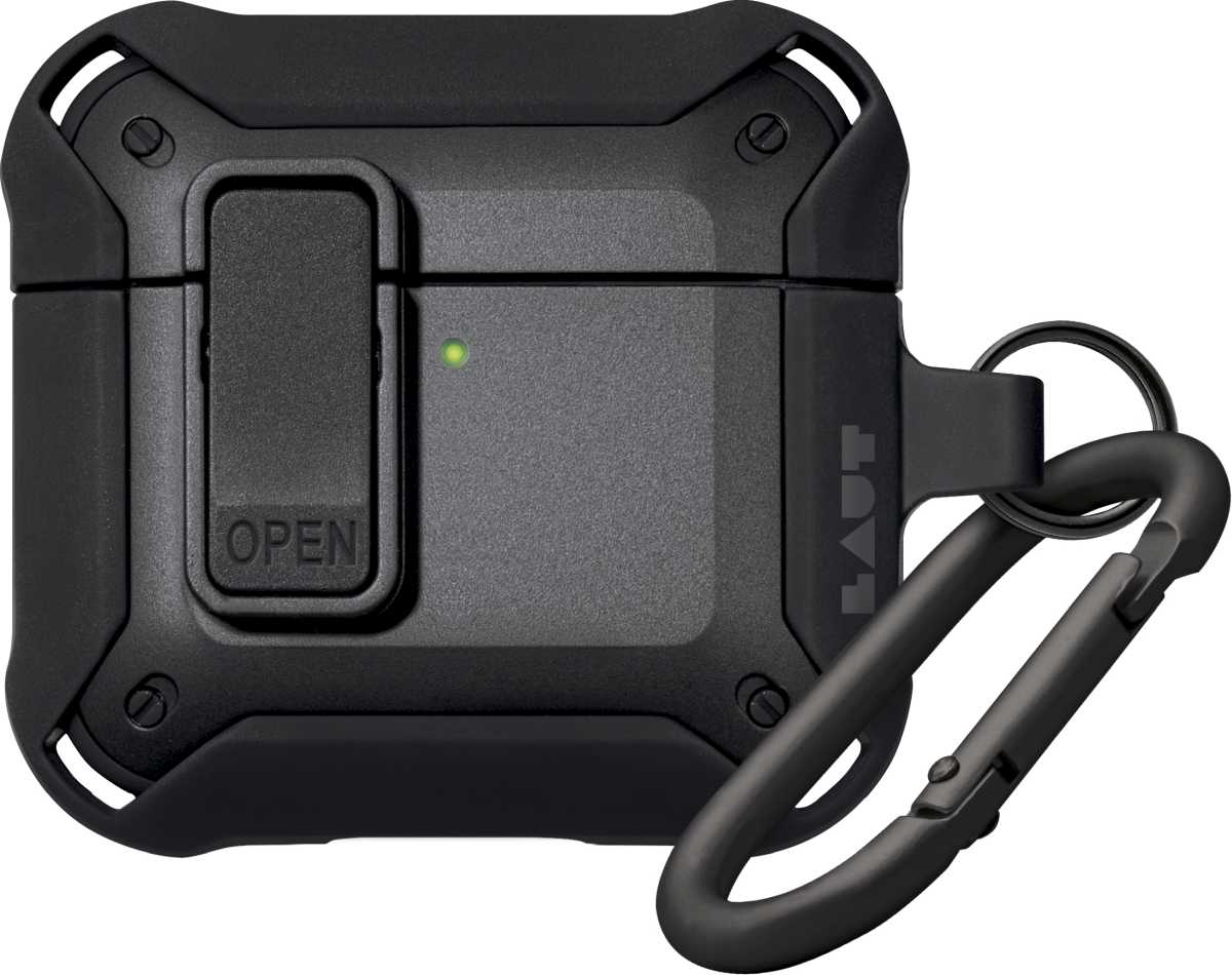 LAUT Zentry Apple AirPods 4th Gen. Black