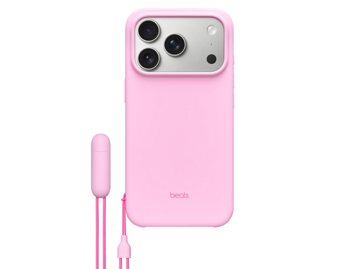 Apple Beats Kickstand Case iPhone 17 Pro mit MagSafe und Kamerast. (kieselrosa)