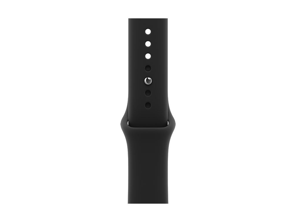 Apple Sportarmband für Watch 46mm (schwarz) XL