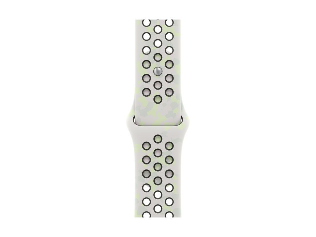 Apple Nike Sportarmband für Watch 46mm (essential white) S/M
