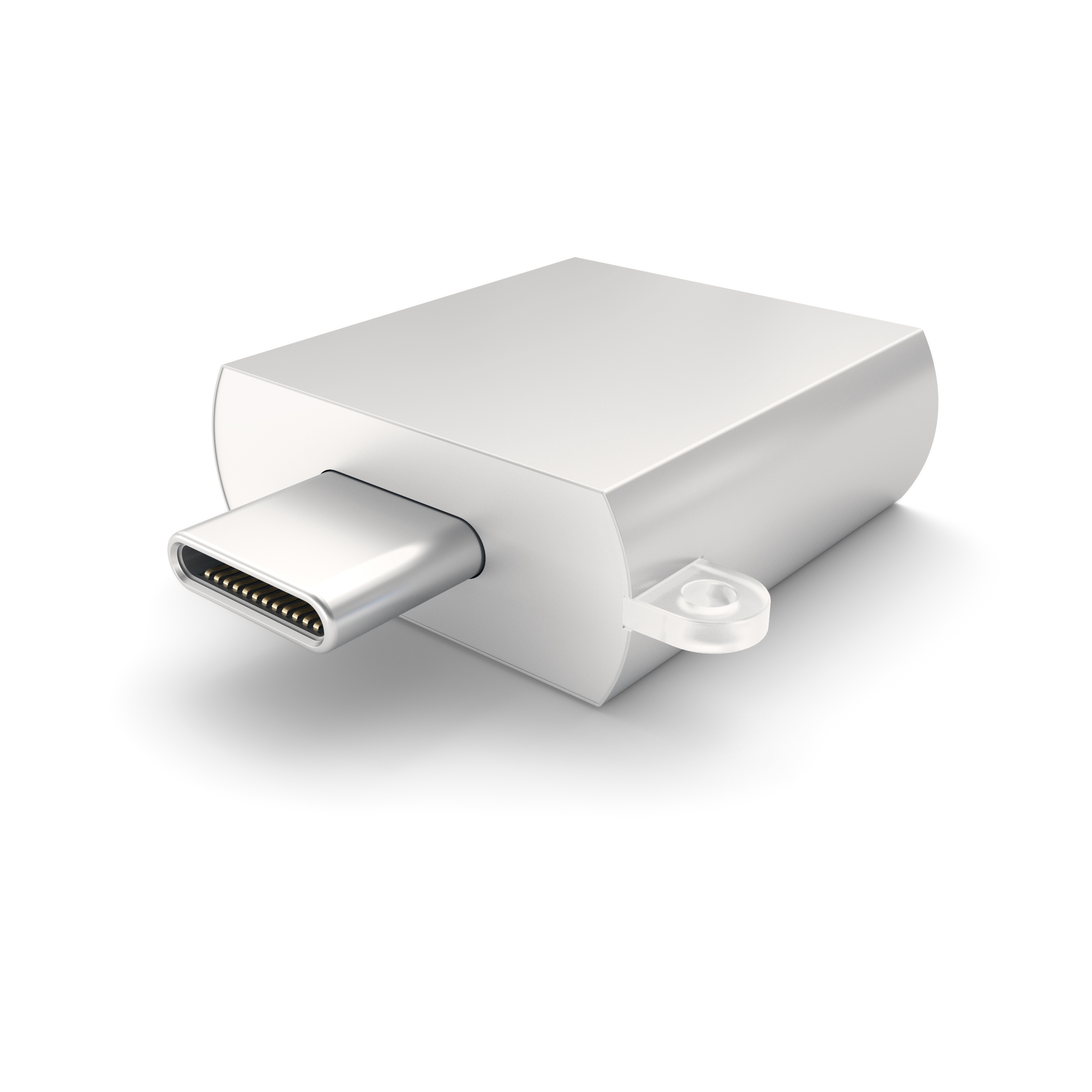 Satechi Aluminum Type-C to Type-A USB Adapter silber
