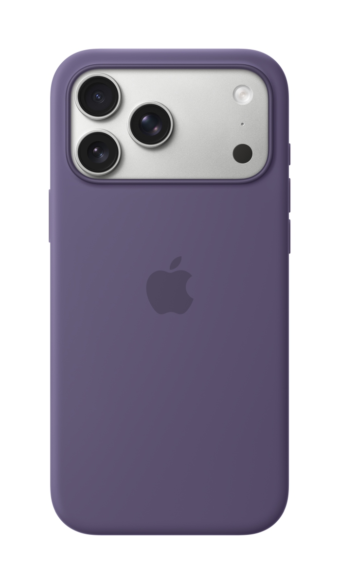 Apple Silikon Case iPhone 17 Pro Max mit MagSafe (nebelviolett)