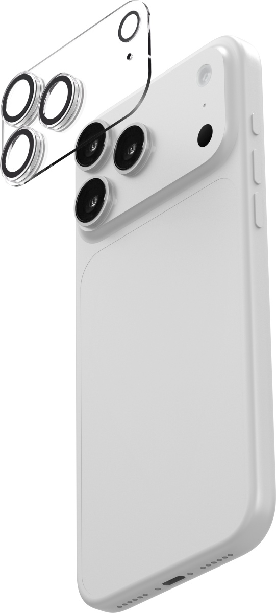 LAUT Prime Glass Camera Protector iPhone 17 Pro Clear
