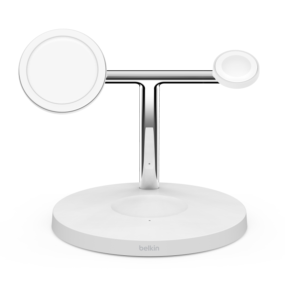 Belkin Boost Charge PRO 3-in-1-Ladegerät mit MagSafe 15W weiß