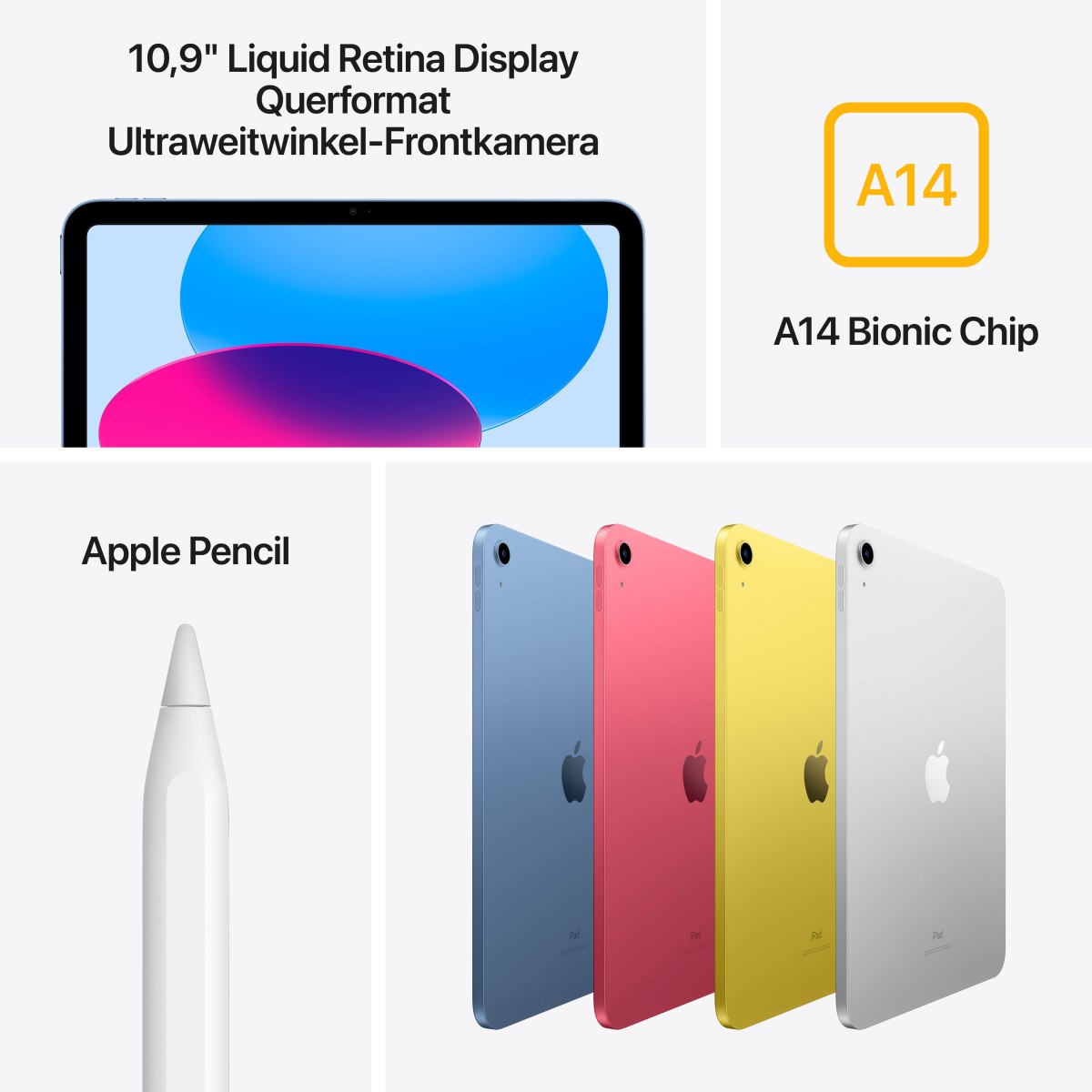 326292B_5.jpg Apple iPad (10.Gen) Wi-Fi 64GB pink (B-Artikel)
