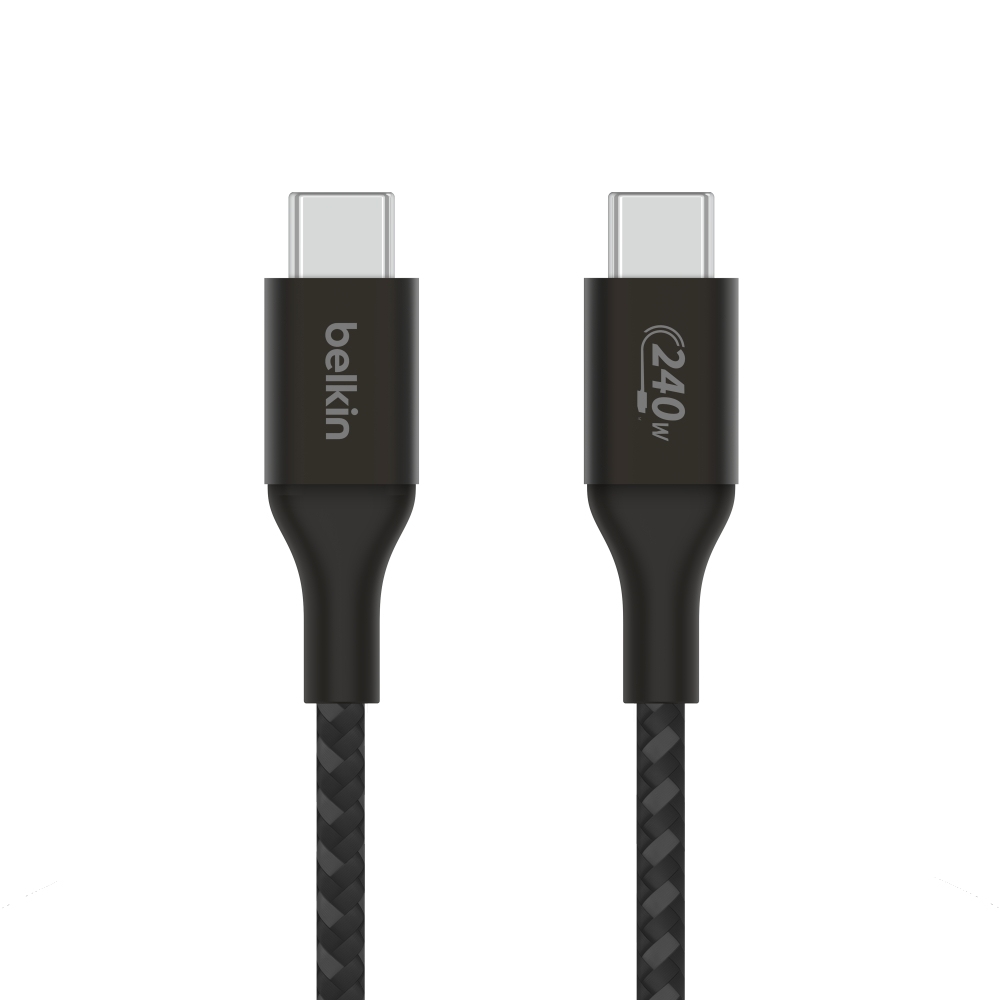 Belkin Boost Charge 240W USB-C auf USB-C Kabel, 1m - schwarz