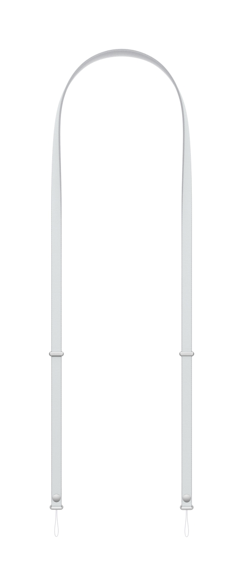 Apple Crossbody Band (hellgrau)