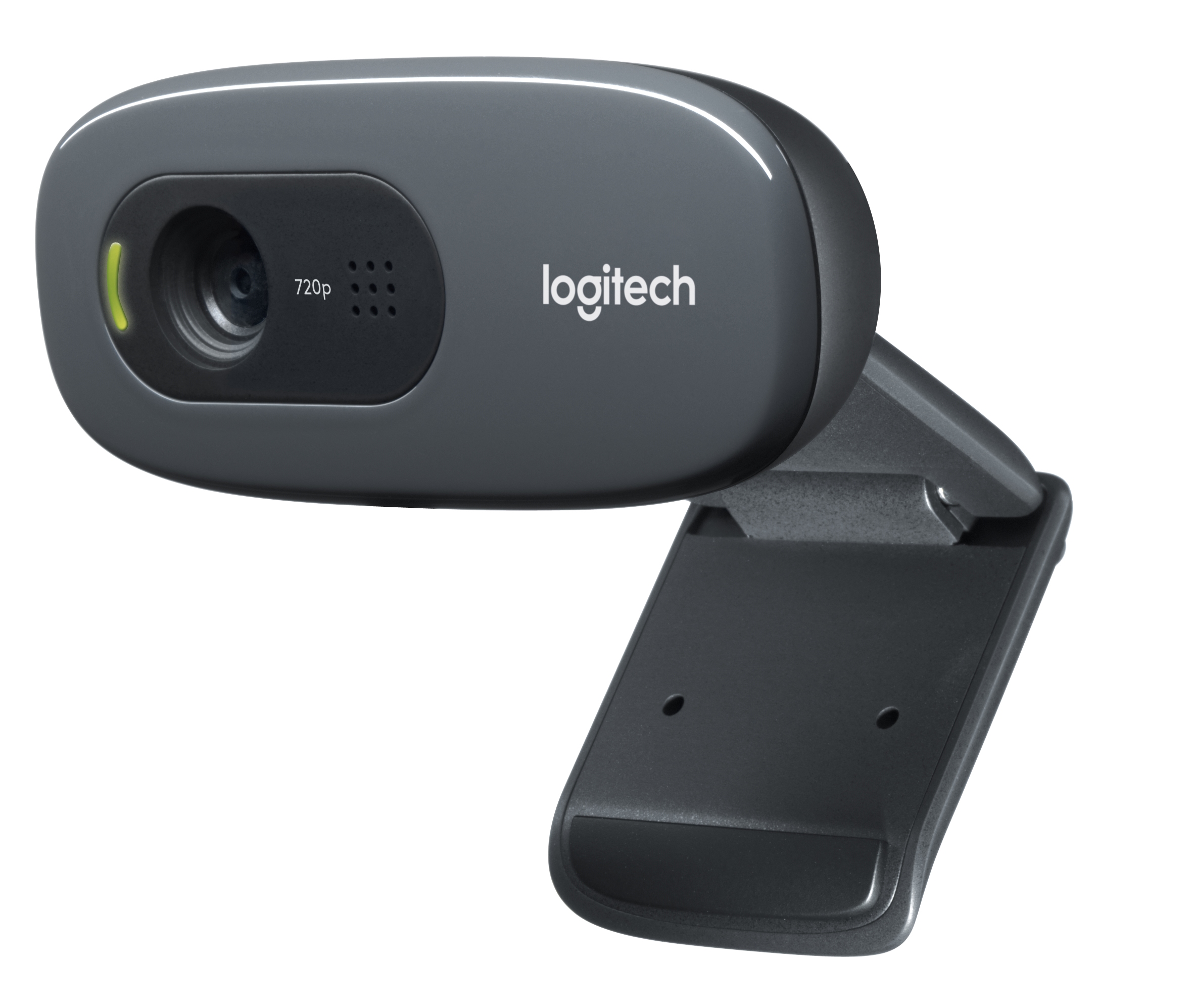 Logitech C270 HD Webcam, kabelgebunden - grau