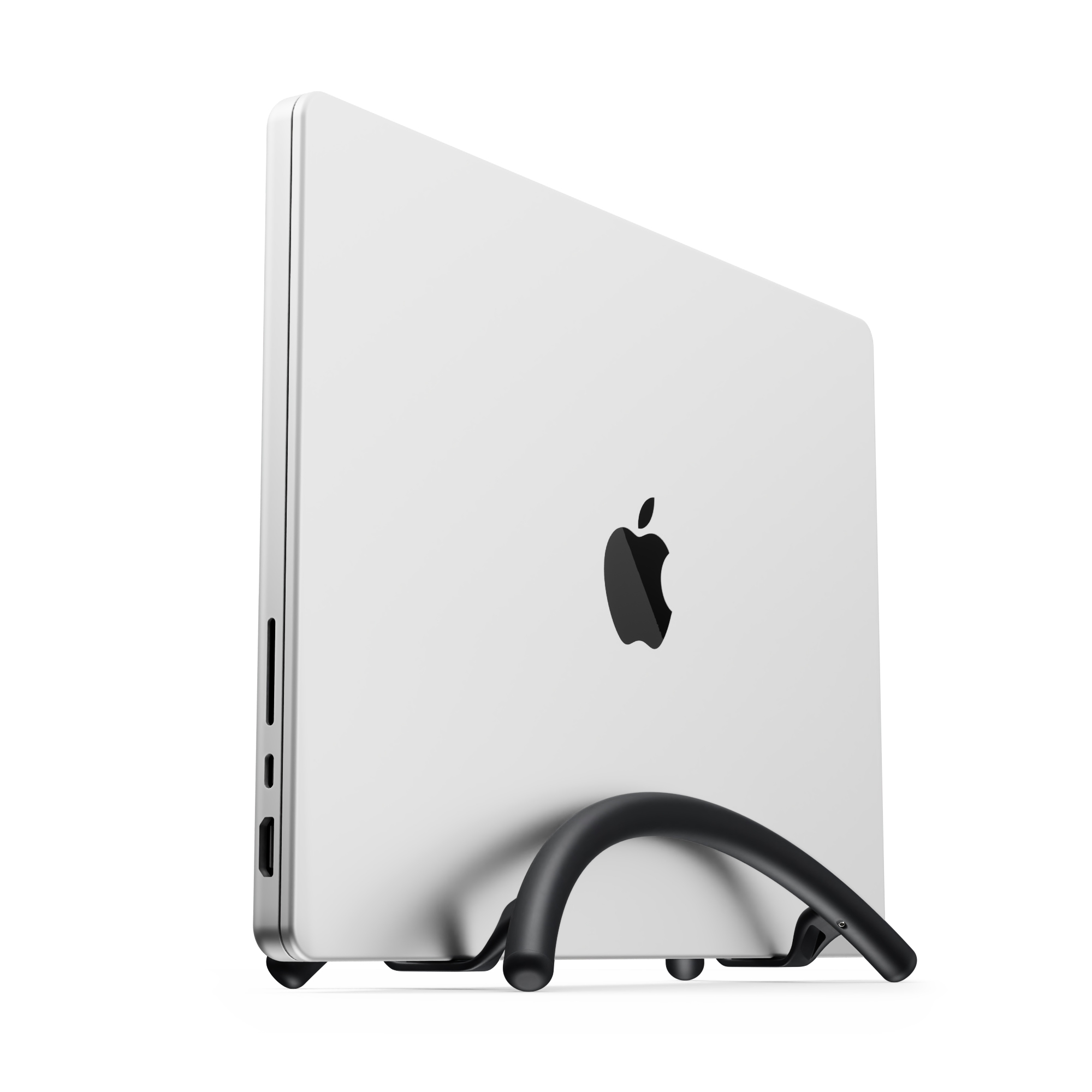 Twelve South - BookArc Flex Vertikaler Dekstop-Ständer für MacBook - Schwarz