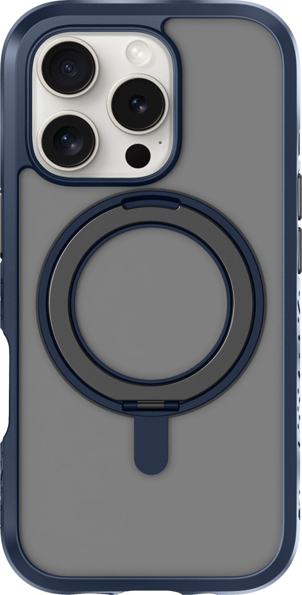 LAUT Crystal Matter iPhone 16 Pro Denim Blue