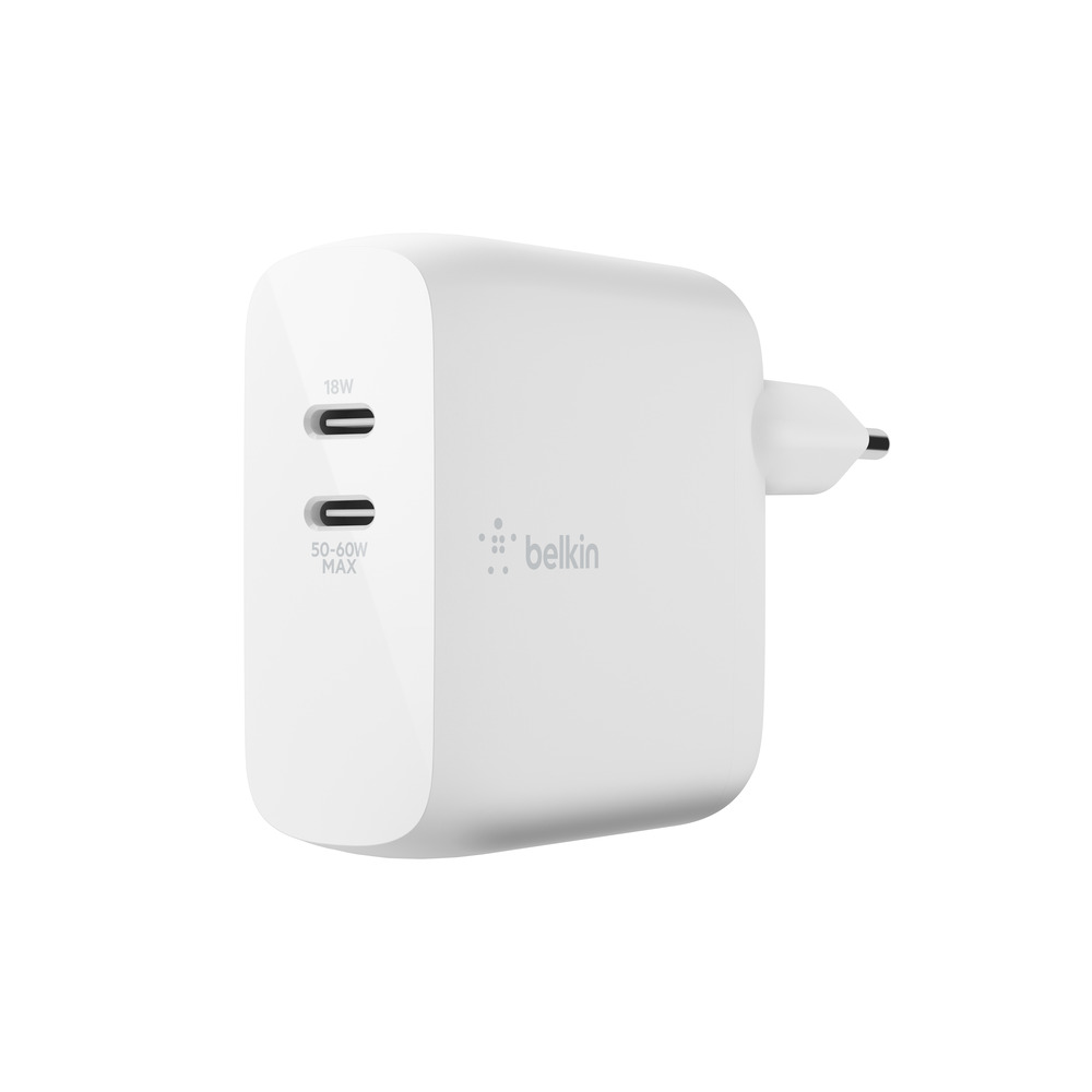 Belkin Boost UP Charge 63W  Dual Ladegerät - weiß