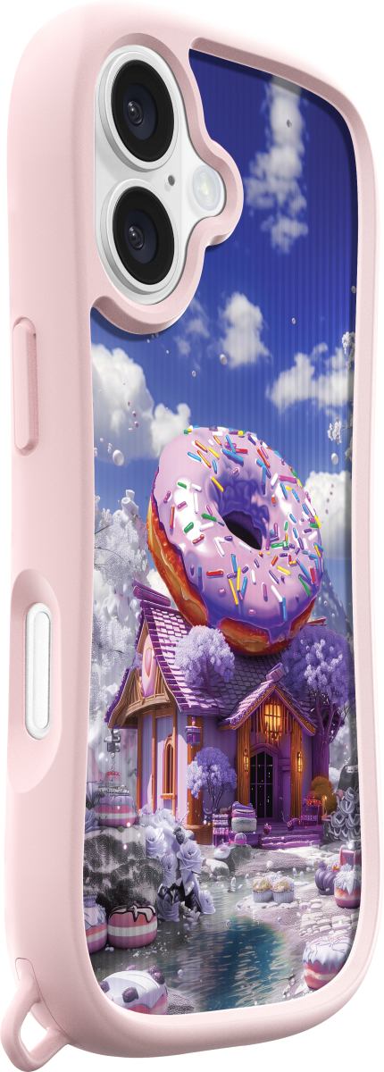 LAUT Pop Surreal iPhone 16 Plus Doughnut
