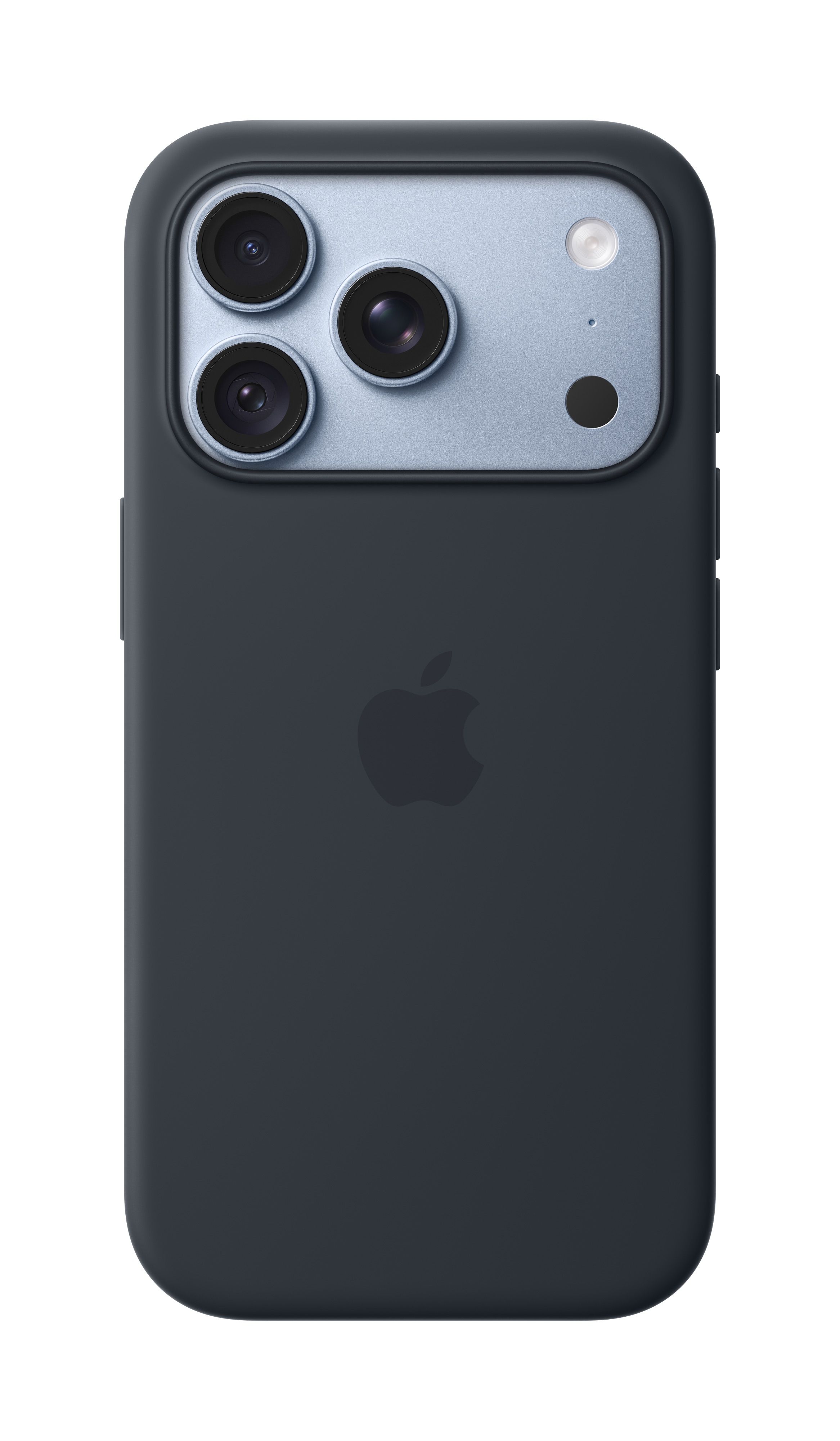 Apple Silikon Case iPhone 18 Pro mit MagSafe (navyblau)