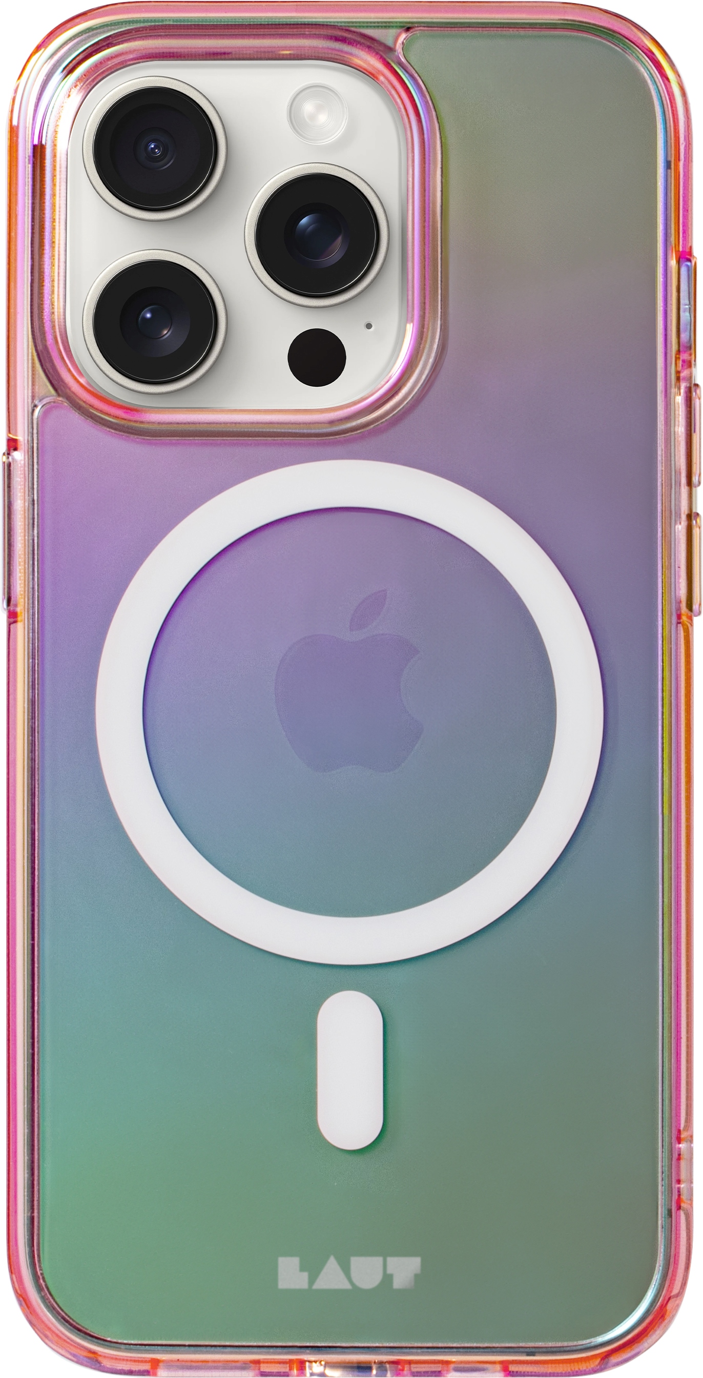LAUT Holo iPhone 15 Pro Holo Pink