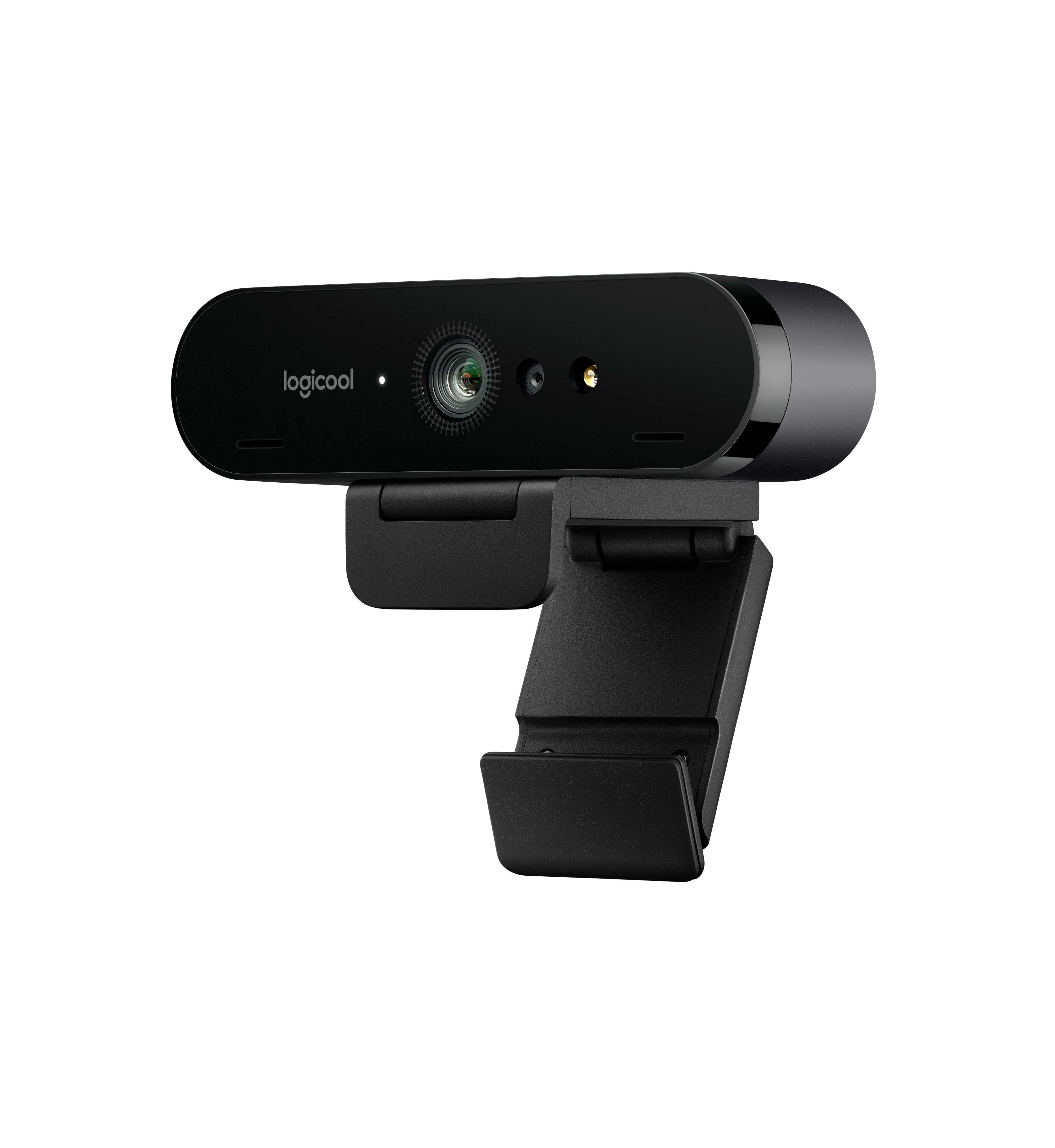 Logitech BRIO 4K Ultra HD Webcam mit Infrarotsensor, kabelgebunden - schwarz