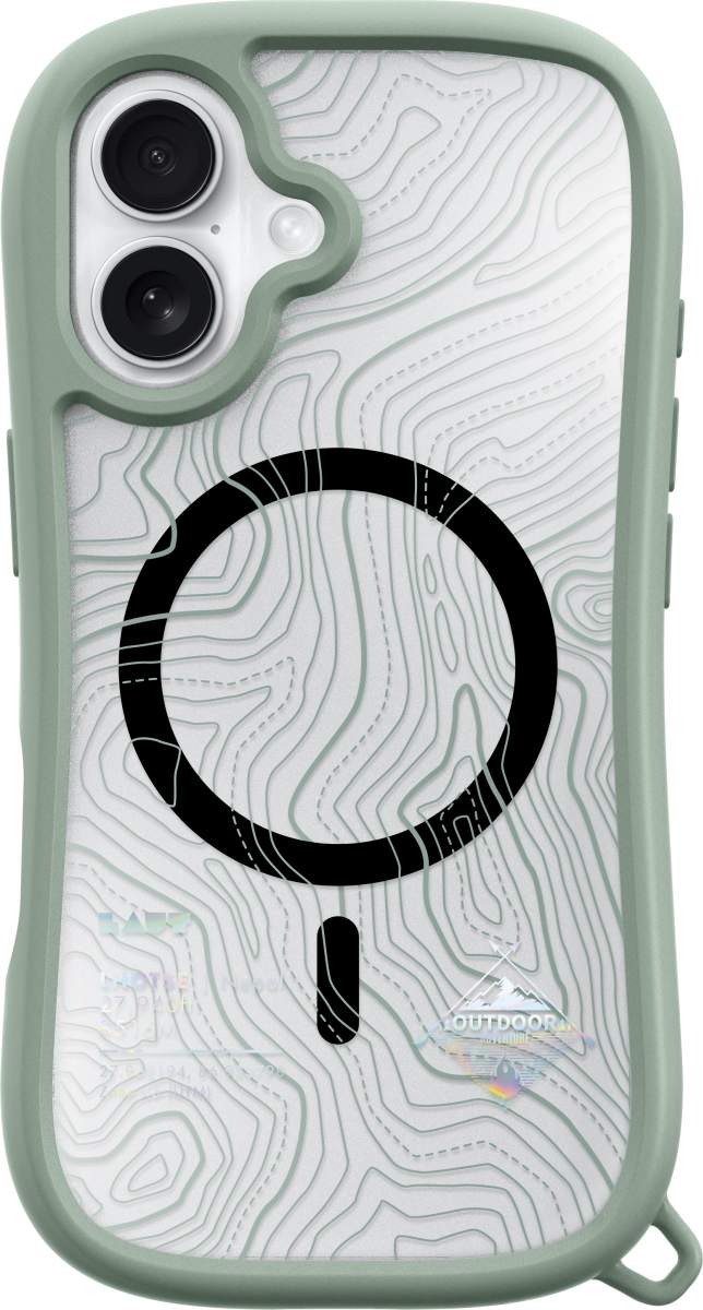 LAUT Pop Adventure iPhone 16 Plus Silt Green