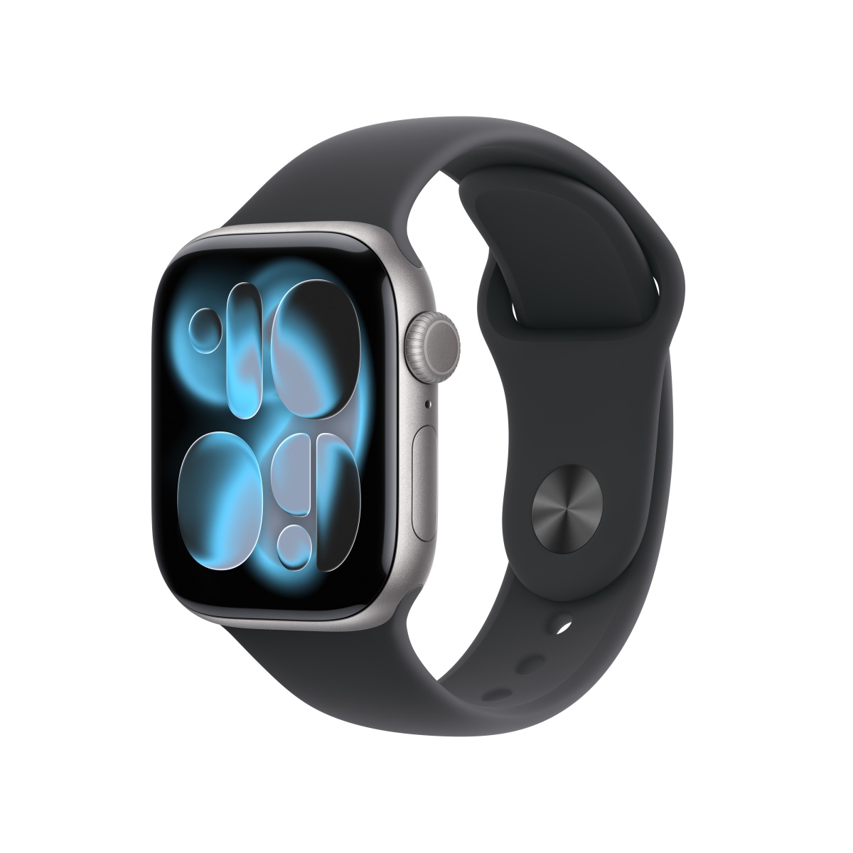 Apple Watch S11 Aluminium 42mm Space Grau (Sportband schwarz) S/M