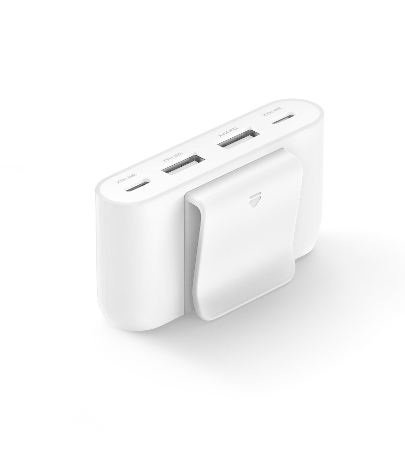 Belkin 4-Port-USB-Splitter, 2 x USB-C, 2 x USB-A, max. 30 W, 2 M (B-Artikel)