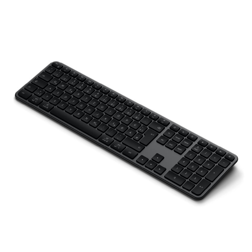 Satechi Slim EX3 Wireless Tastatur space schwarz