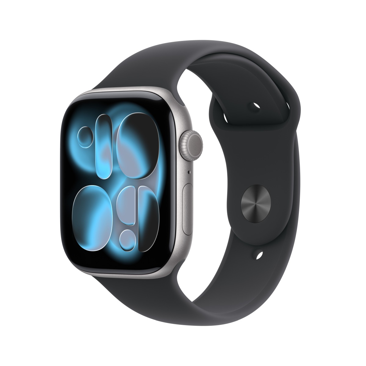 Apple Watch S11 Aluminium 46mm Space Grau (Sportband schwarz) S/M