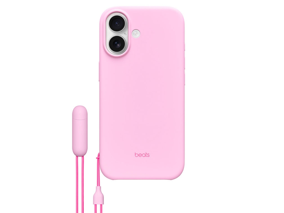 Apple Beats Kickstand Case iPhone 17 mit MagSafe und Kamerasteuerung(kieselrosa)