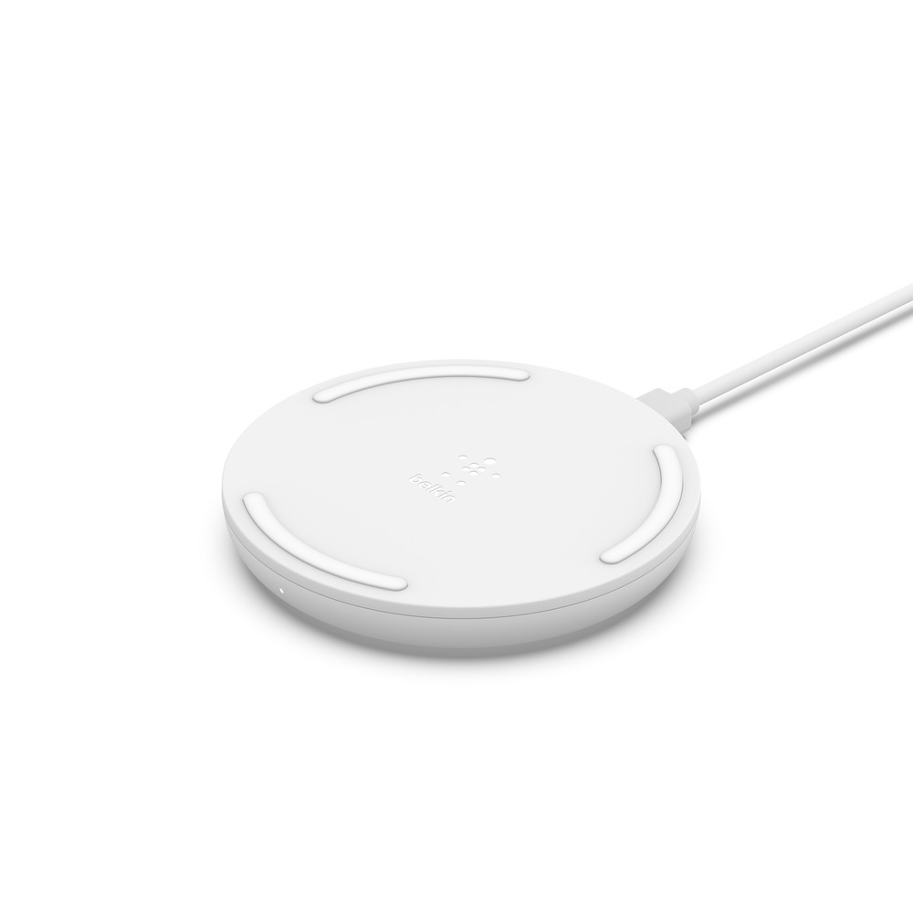 Belkin Boost Charge Charging Pad 15W inkl. USB-C Kabel mit Netzteil - weiß