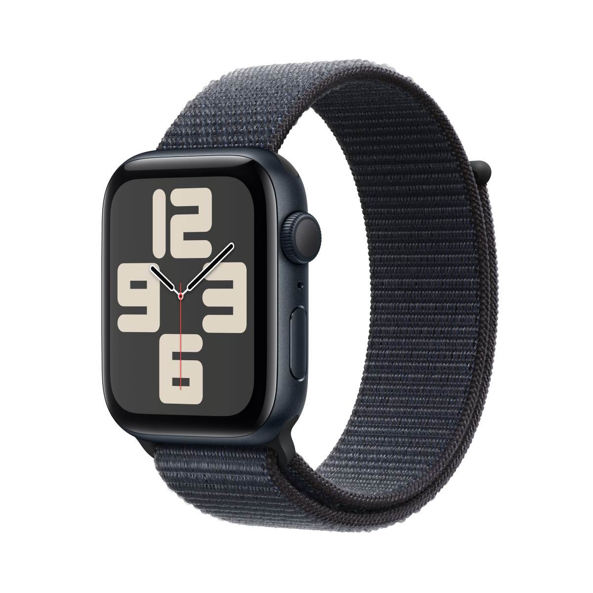 Apple Watch SE Aluminium 44mm Mitternacht (Sport Loop tinte)