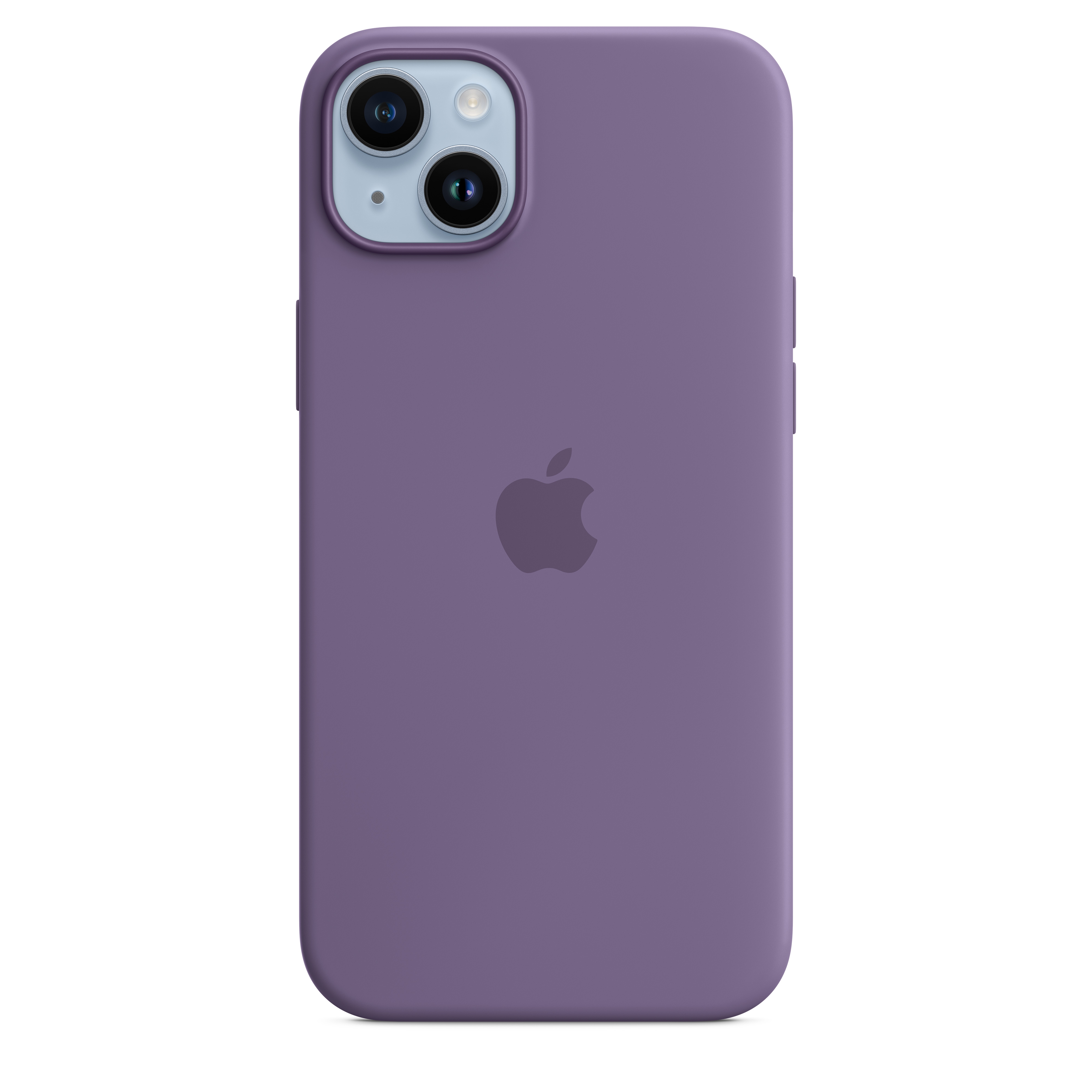 Apple Silikon Case iPhone 14 Plus mit MagSafe iris