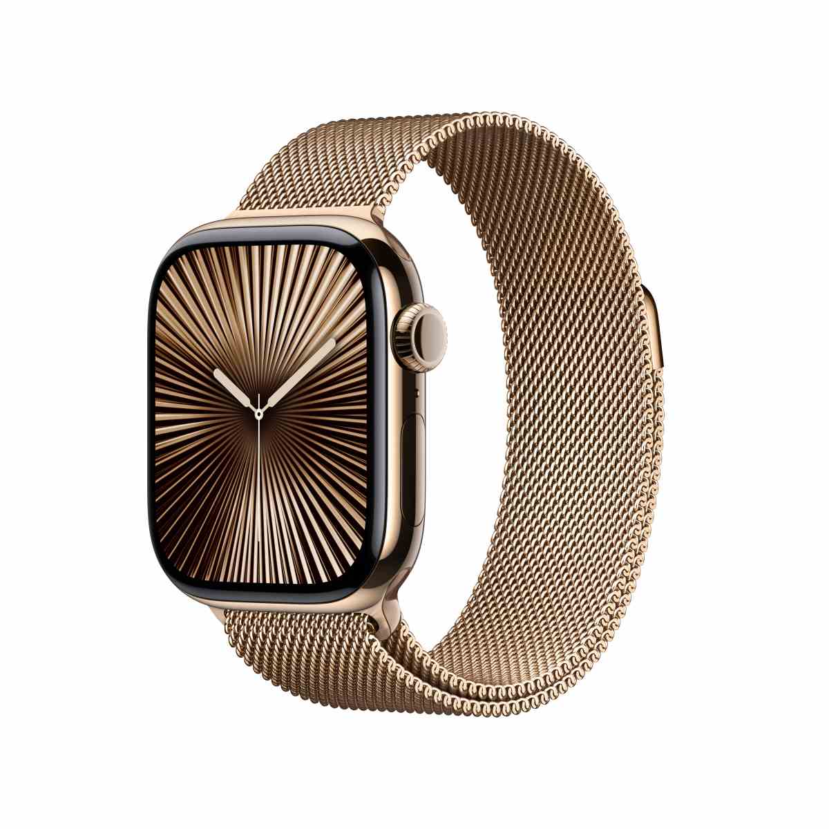 Apple Watch S10 mit Milanaise Armband 