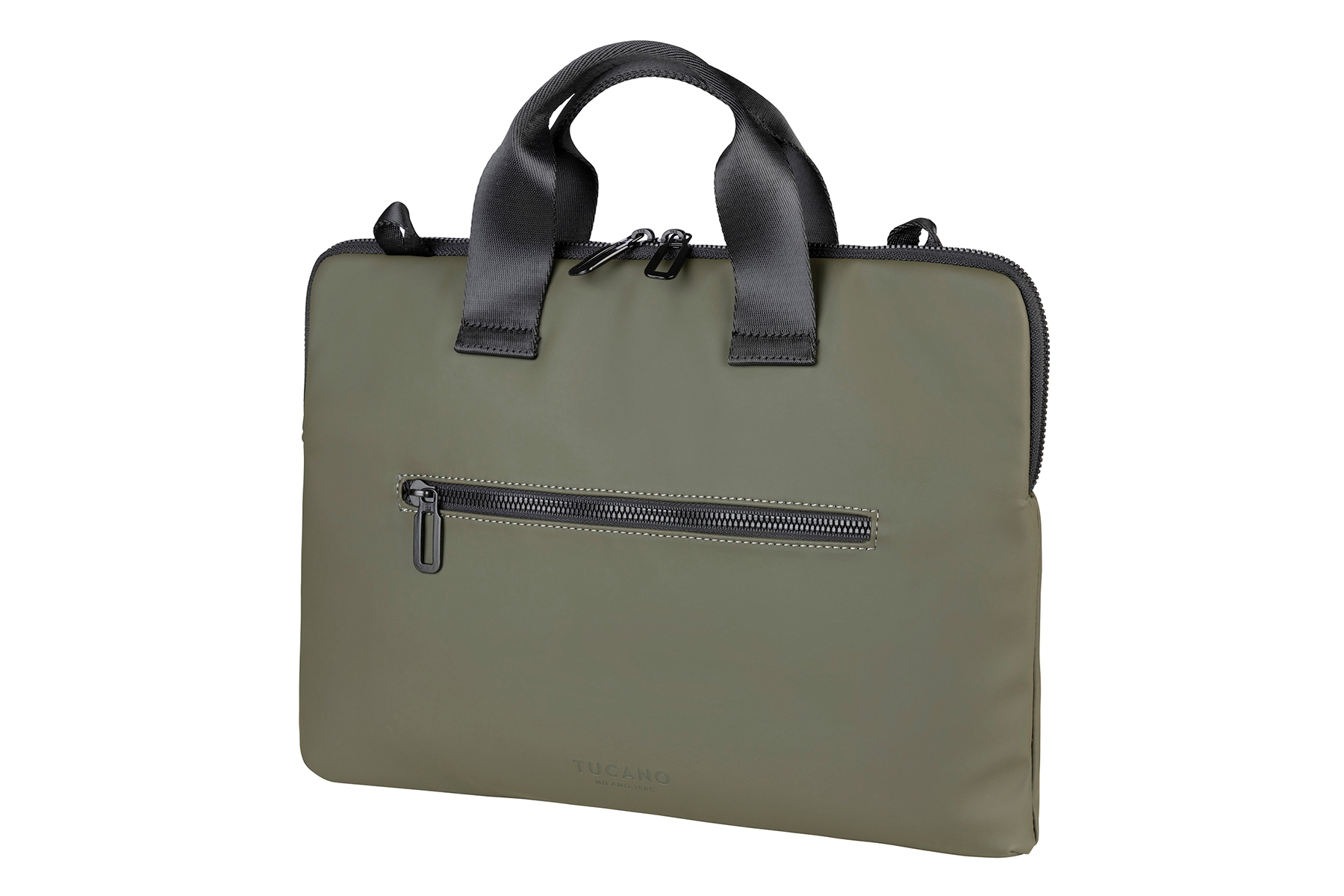 Tucano Gommo Slim Laptoptasche f. MacBook Pro 16" schlammgrün