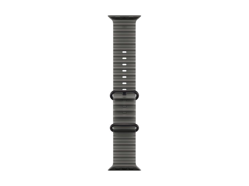 Apple Ocean Armband für Watch Ultra 49mm Schwarz (halbtransparentes schwarz)