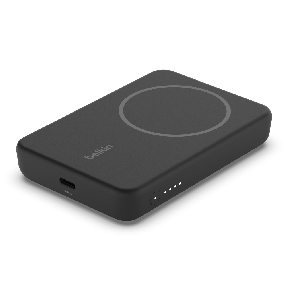 Belkin Boost Charge Magnetische kabellose Powerbank 5K mit Ständer schwarz