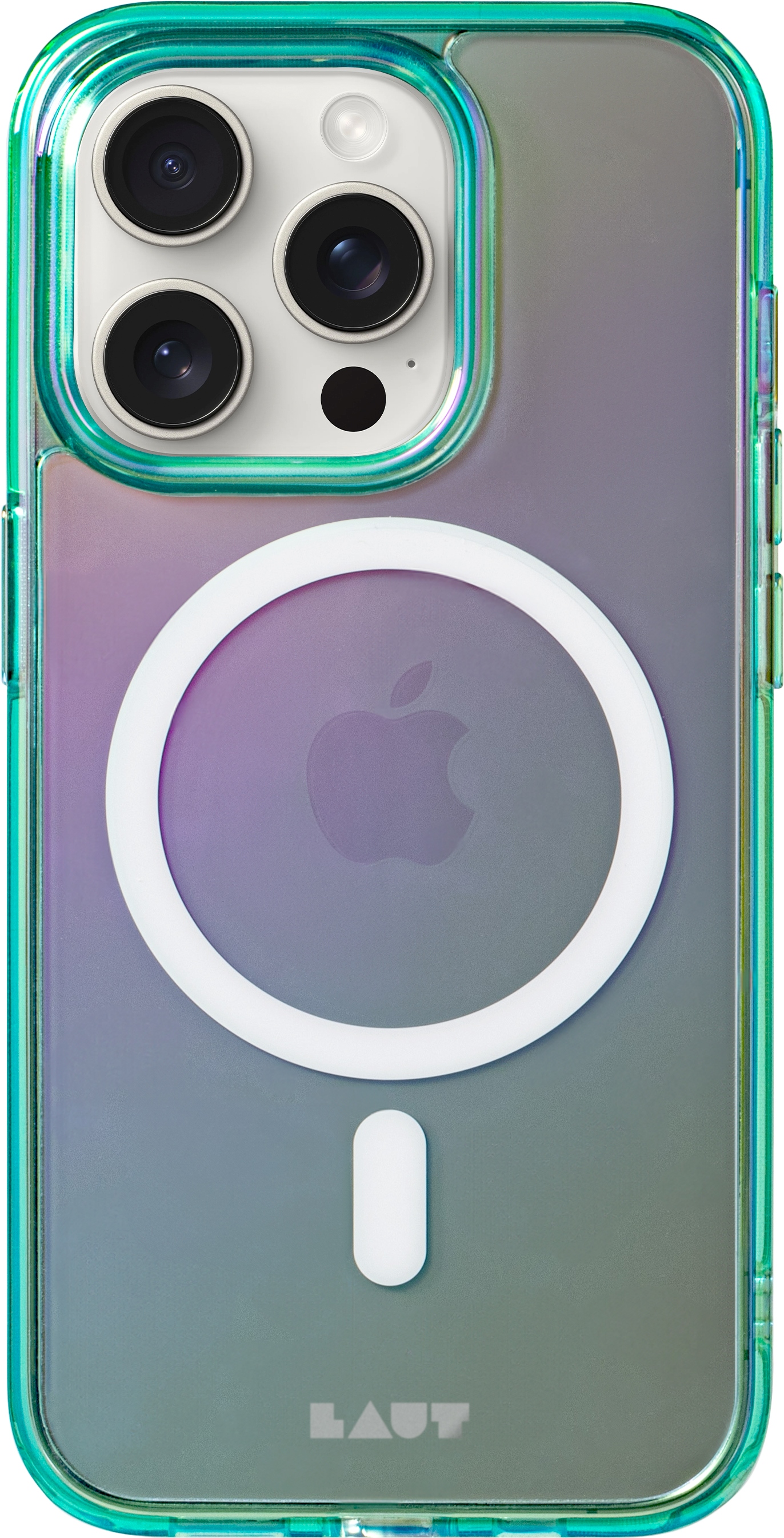 LAUT Holo iPhone 15 Pro Holo Green