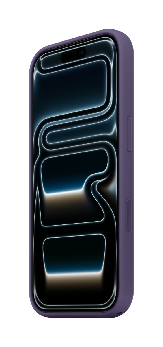 Apple Silikon Case iPhone 17 Pro mit MagSafe (nebelviolett)