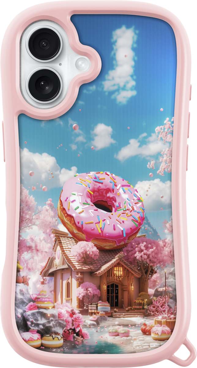LAUT Pop Surreal iPhone 16 Doughnut